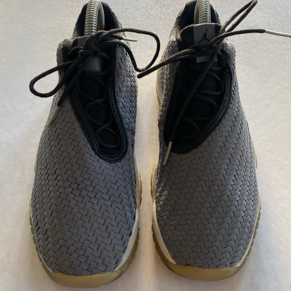 NIKE Air Jordan Future Low Gray Woven Sneakers Size 5.5Y or 7 Women’s